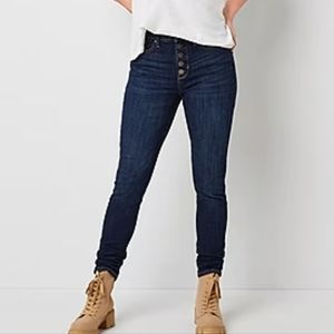 JCPenney A.N.A High Rise Skinny Jeans
